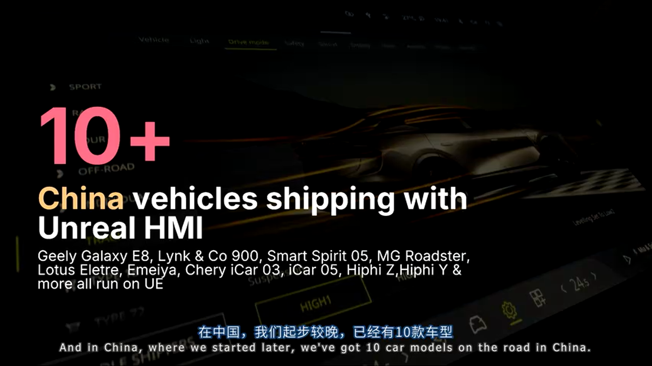 吉利银河 E8 HMI 展示