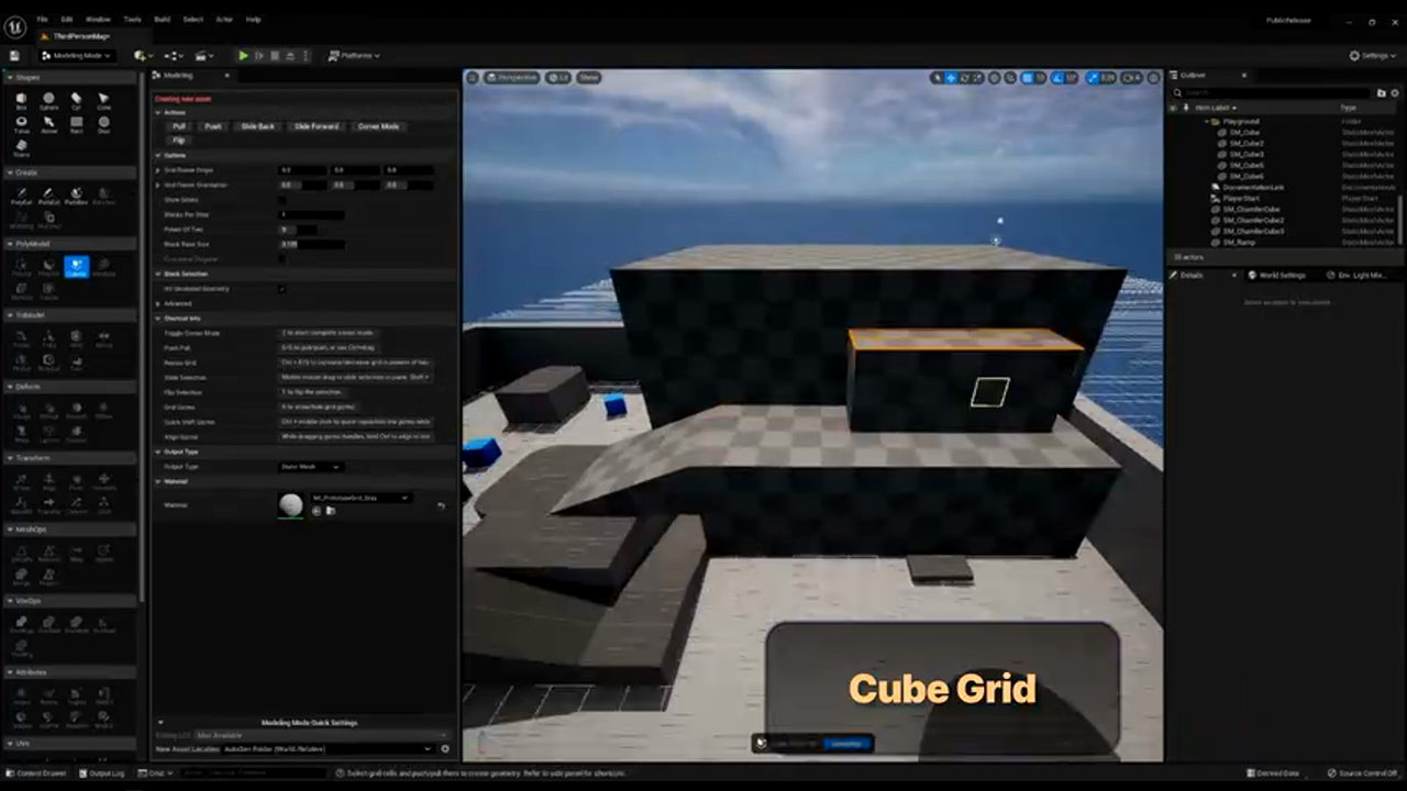 立方体网格建模