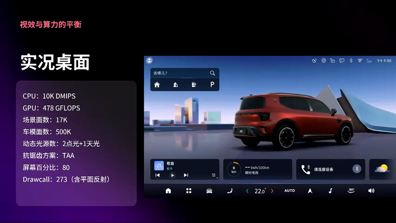实况车桌面效果