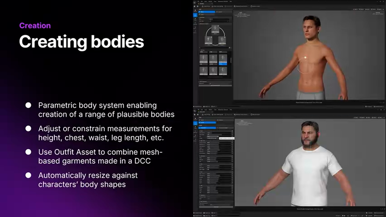 参数化身体系统